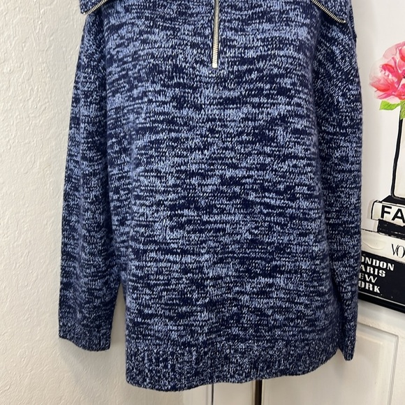 Alexa Chung Moon Wool & Cashmere Half Zip Sweater Size XS - Picture 6 of 9